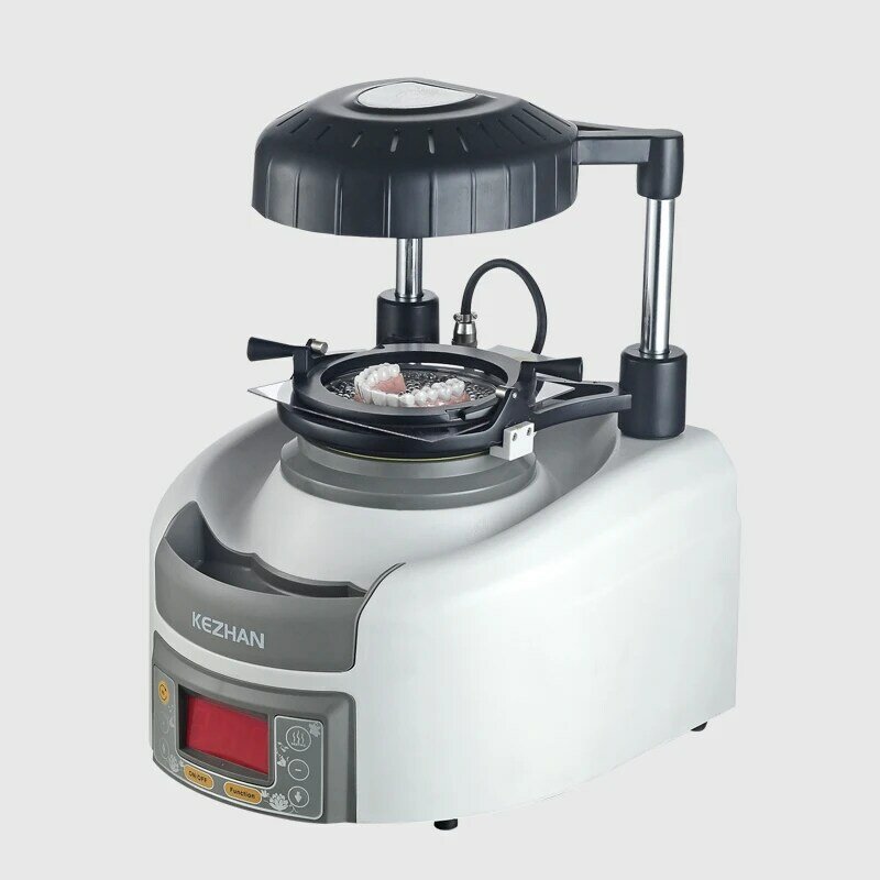 Automatic Dental Vacuum Former Forming Machine Dental Lab Pressure Moulding Unit With Steel Balls And Plastic Forming Sheet