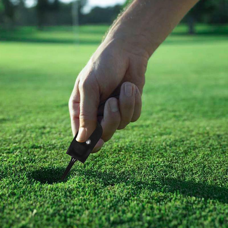 Golf zielony narzędzie do naprawy ubytków w darni kolorowe akcesoria do naprawy Divot 10 sztuk akcesoria do golfa do mocowania Divot dla początkujących w golfa