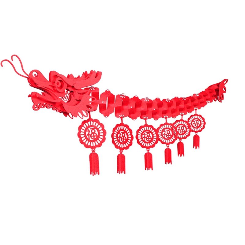 Chinesische Drachen decke Dekorationen chinesische Drachen dekorationen mit 6 Glücksbringer Mond Neujahr Party bevorzugungen für Shop langlebig