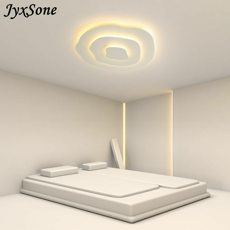 Современные светодиодные потолочные лампы необычная волна романтическая атмосфера, встроенная декоративная для гостиной, спальни, столовой