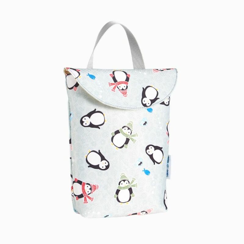 Waterproof Storage Bag High Quality Handheld Terylene Handbag HOOk&LOOP Large Capacity Baby Diaper Bags