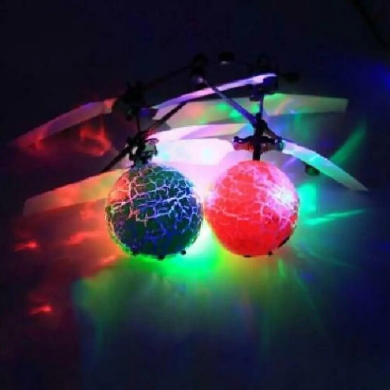 Sfera di cristallo a induzione per aerei a induzione con sfera sospesa colorata palla volante con sospensione a induzione giocattolo regalo di compleanno intelligente