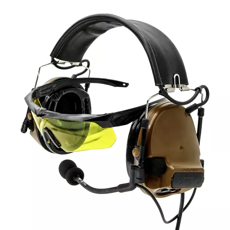 Sightlines-Gel Ear Pads para COMTAC I II III, Tactical Headset, Redução de Ruído Headphone, Caça Tiro Pickup