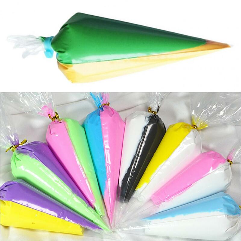 Piping Bag Set 100pcs Disposable Piping Bags for Cake Decorating Pastry Icing Triangle Cupcake Frosting Cookie Puffs Making