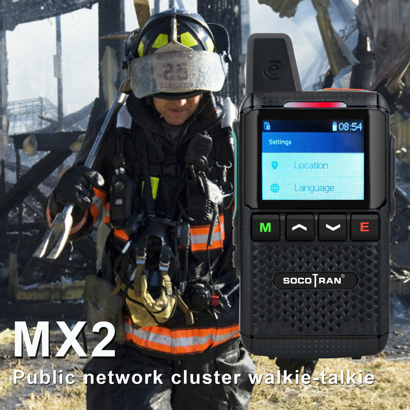 Zello วิทยุ Poc Walkie Talkie โทรศัพท์มือถือ4G เครือข่ายแบบใช้มือถือ GPS Bluetooth-ใช้งานร่วมกับ Dual Sim Card โทรศัพท์