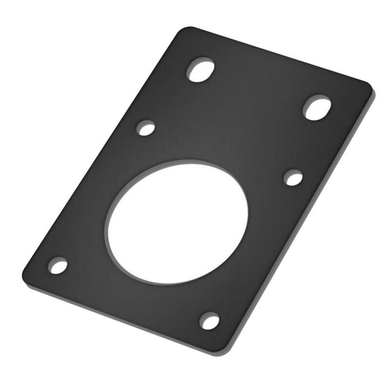 Soporte de Motor paso a paso para impresora 3D, placa fija de montaje para NEMA 17, color negro, 42