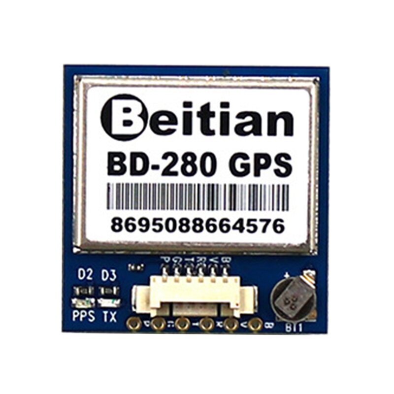 리모컨 장난감 및 드론용 GPS 모듈, GPS 및 GLONASS 듀얼 모드, 5V TTL 레벨, 9600Bps NMEA-0183, BD280