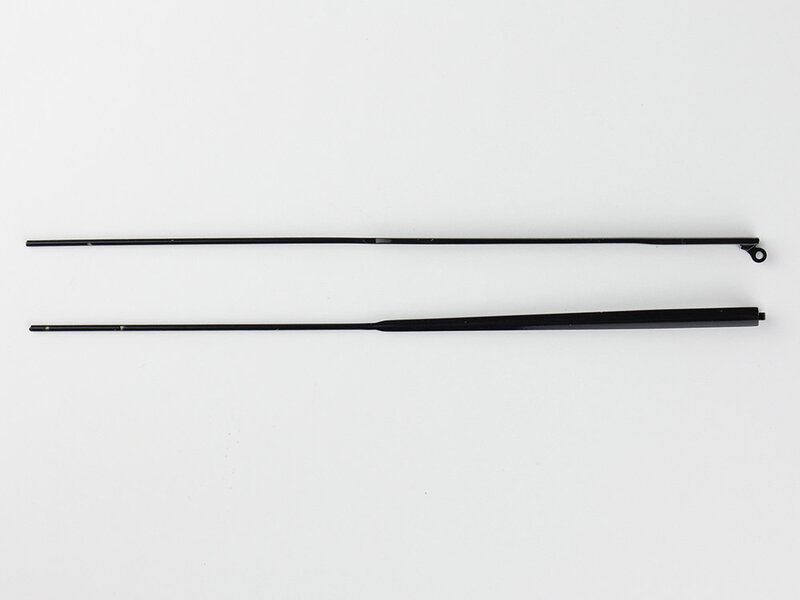 1 paio di occhiali da vista in metallo nero da 3.8mm di larghezza occhiali da vista gamba da vista telaio da vista parti di riparazione No.3008