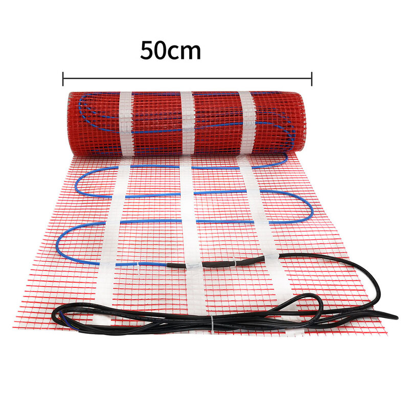 Durable Electric Floor Heating Pad  Reinforced with Aramid Fibers  Suitable for Commercial and Residential Use