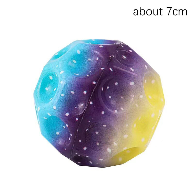 Extreme High Bouncing Ball Space Ball Children Toys Porous Ball Interactive Stress Relief Toy