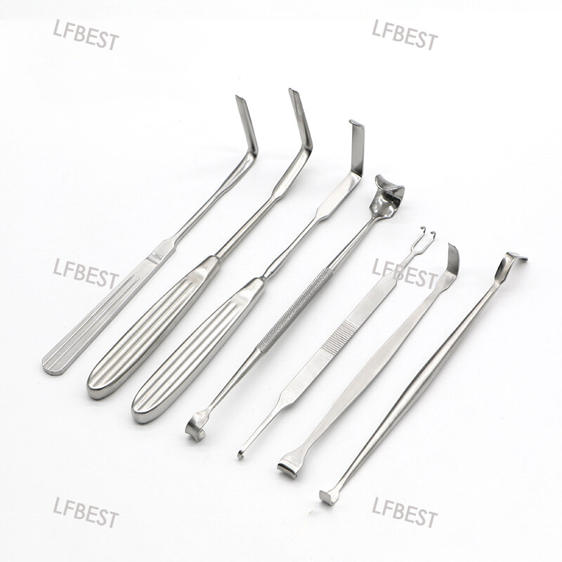 Double Eyelid Instrument Eyelid Retractor Pouch Double Tooth Retractor Nose Integrated Cosmetic Plastic Ophthalmic Surgery Tool