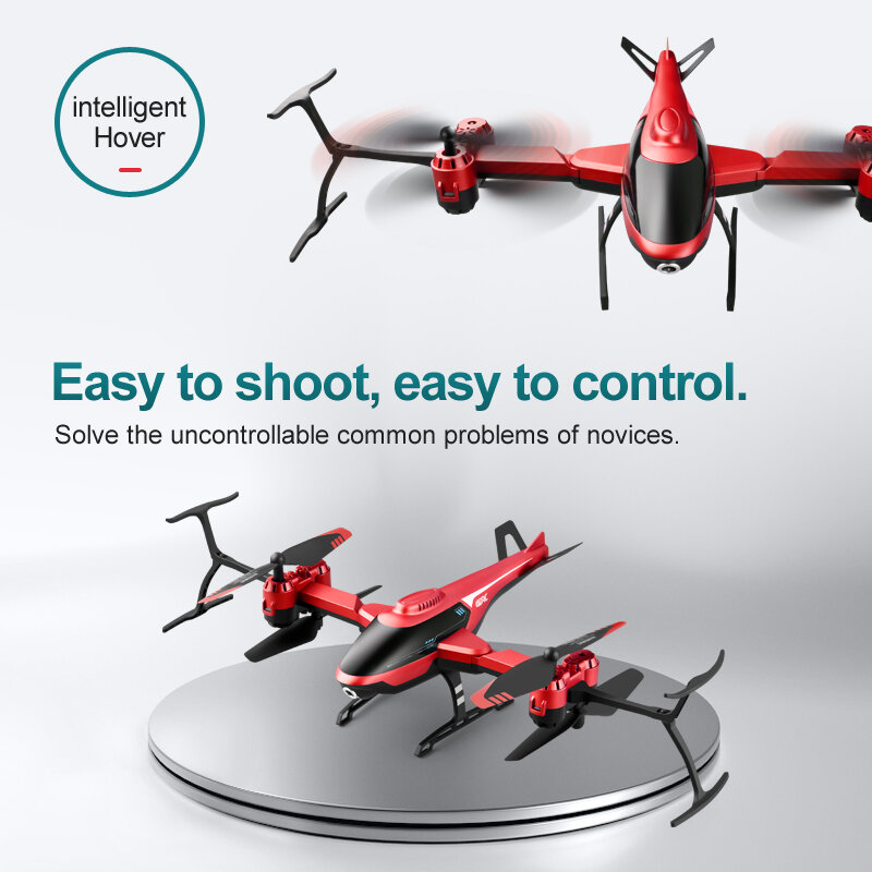 Mini Dron V10 RC Profesional, 10k, cámara HD, WIFI, Fpv, Quadcopter, 6000M, Control remoto, helicóptero, juguete para niños