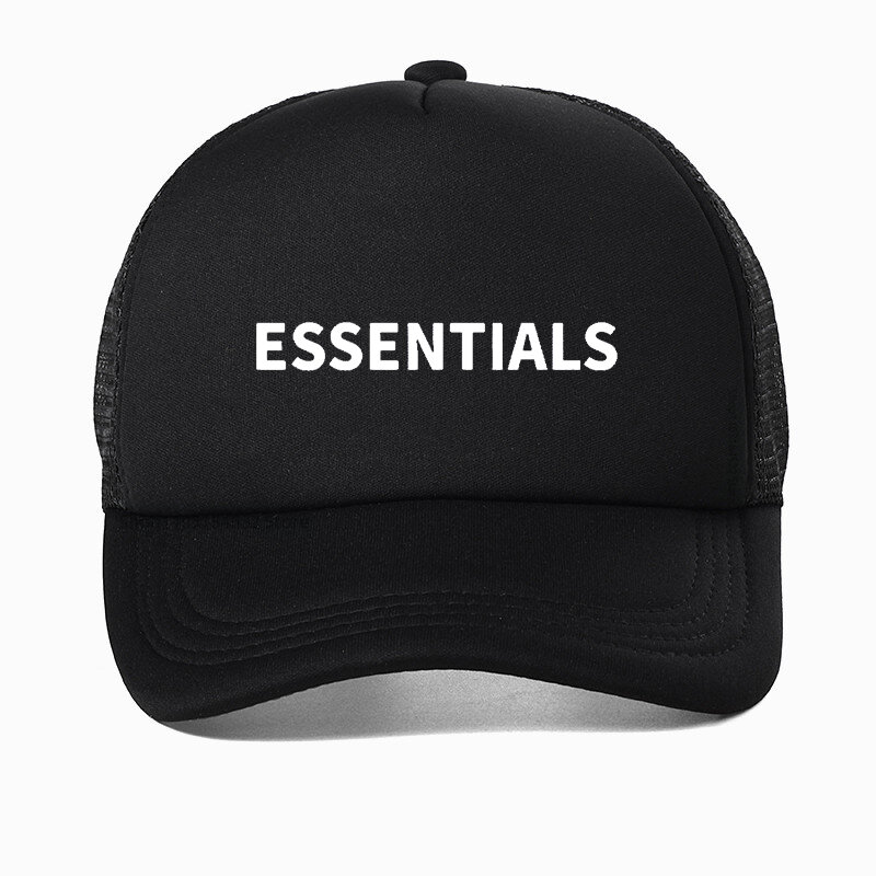 ESSENTIALS Luxury Brand Baseball Cap Men Ladies Caps Hip Hop Fashion Casual Sun Shade Hat Summer Mesh Breathable hats