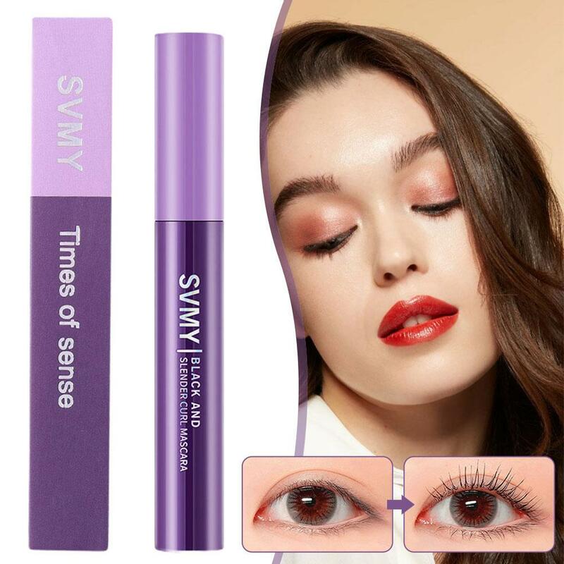 Mascara Thick Slender Curly Waterproof and Sweatproof 24h Lasting Effect Without Smudge Mascara Makeup Tools  N5B8
