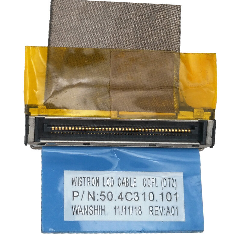 Cable de ordenador portátil para DELL XPS M1330 1330 p/n 50.4c308.101 0GX081 Notebook LCD LVDS, nuevo