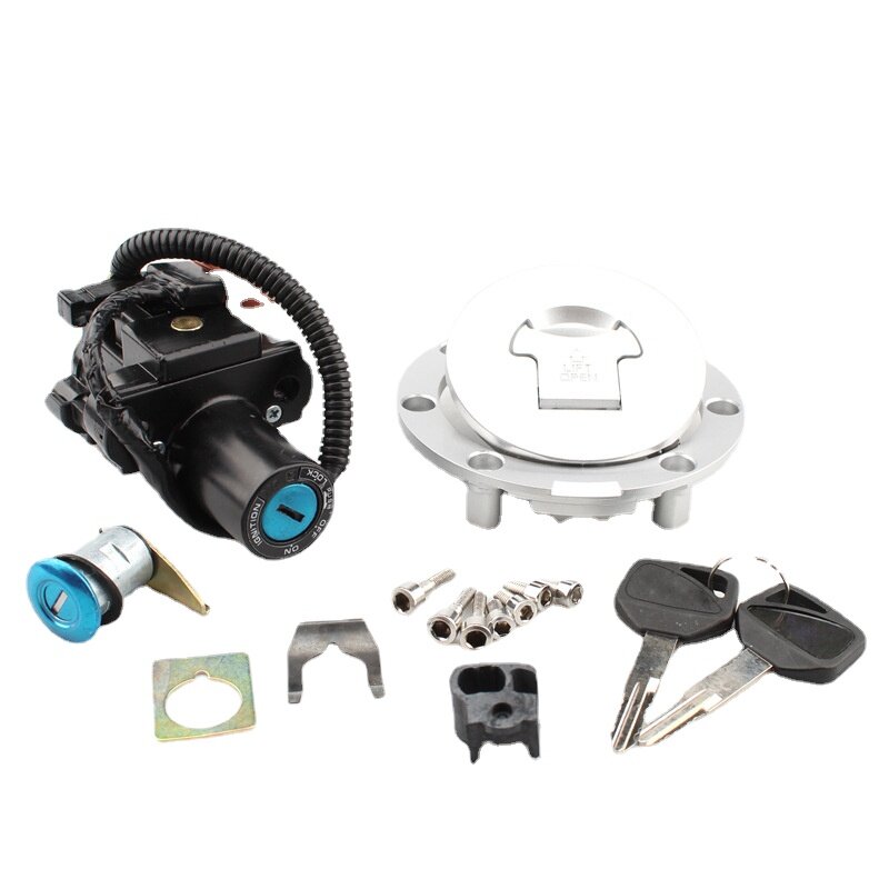A set for  Honda CBR600 07-14 fuel tank cap, motorcycle refitted parts, sleeve lock, motorcycle universal electric door lock