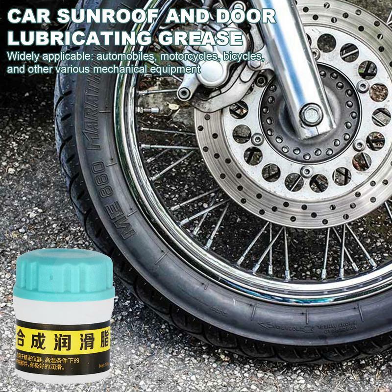Смазка для автомобиля Sunroof Track, Белая синтетическая смазка, силиконовое шестереночное подшипниковое уплотнительное кольцо, 50 г