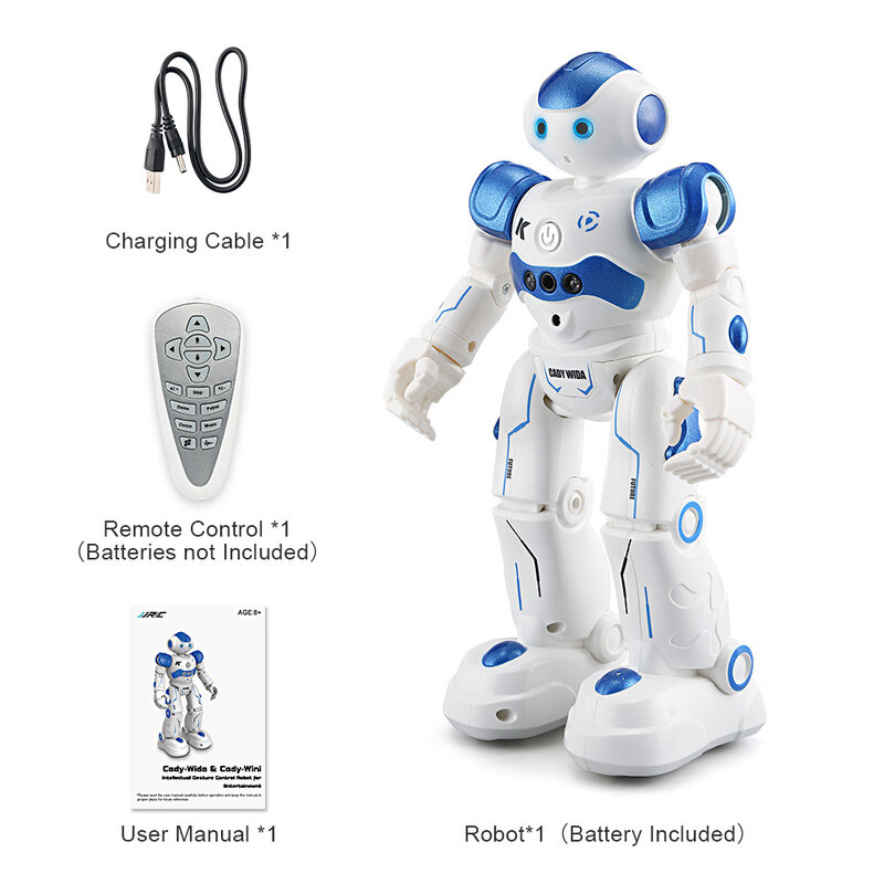 Children's Puzzle Electric Toys With Music Dance Remote Control Intelligent Programming Robot Induction Kids Interactive Toys