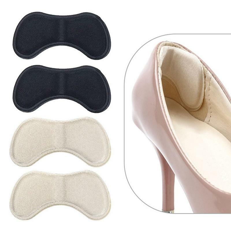 2pcs Heel Insoles Patch Pain Relief Anti-wear Cushion Pads Feet Care Heel Protector Adhesive Back Sticker Shoes Insert Insole