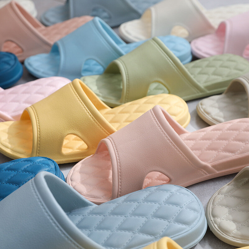 Zapatillas de EVA con suelas suaves para mujer, zapatillas de baño para el hogar, yy-kids6 de verano, novedad de 2021