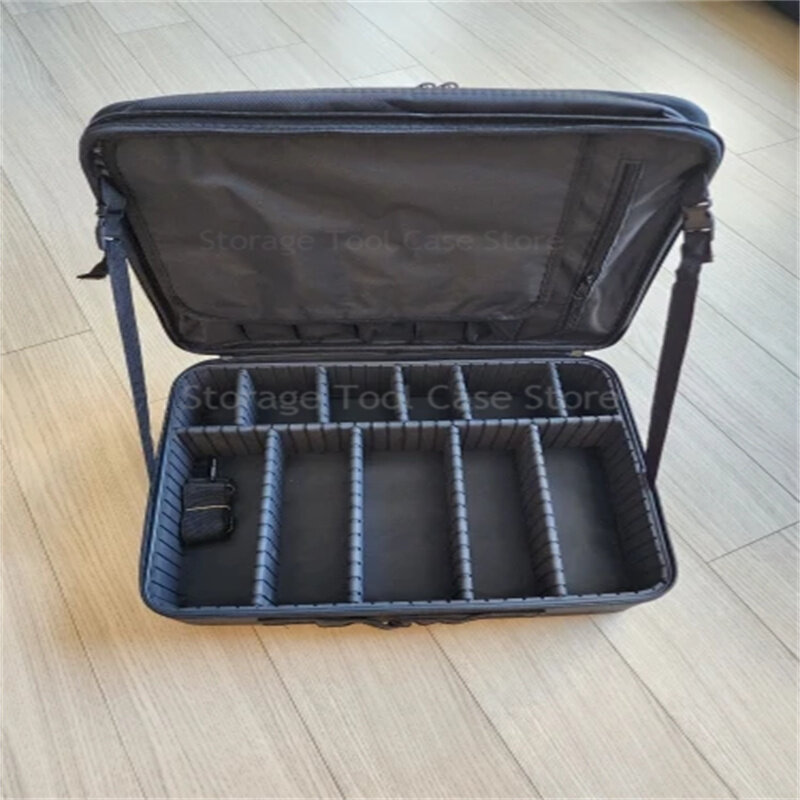 Bolsa de herramientas portátil grande de mano, bolsa de herramientas de reparación de lona Oxford, almacenamiento de bolsas de viaje, Hardware, bolsa de almacenamiento de doble capa