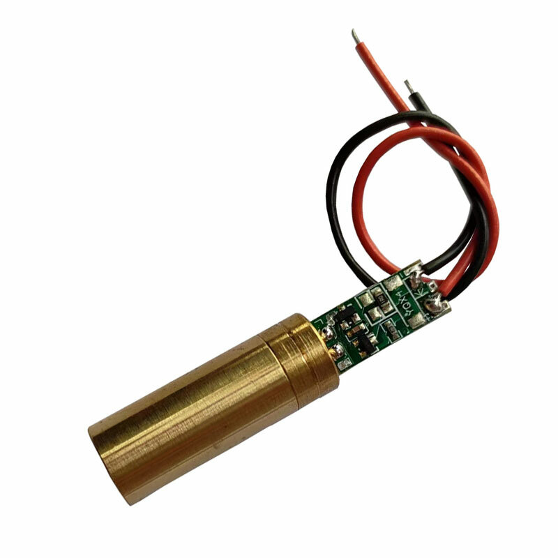 Módulo verde do laser para o projetor de DPSS, 30mW, 532nm, categoria industrial, ponto luminoso, acessórios do tiro, 12x33