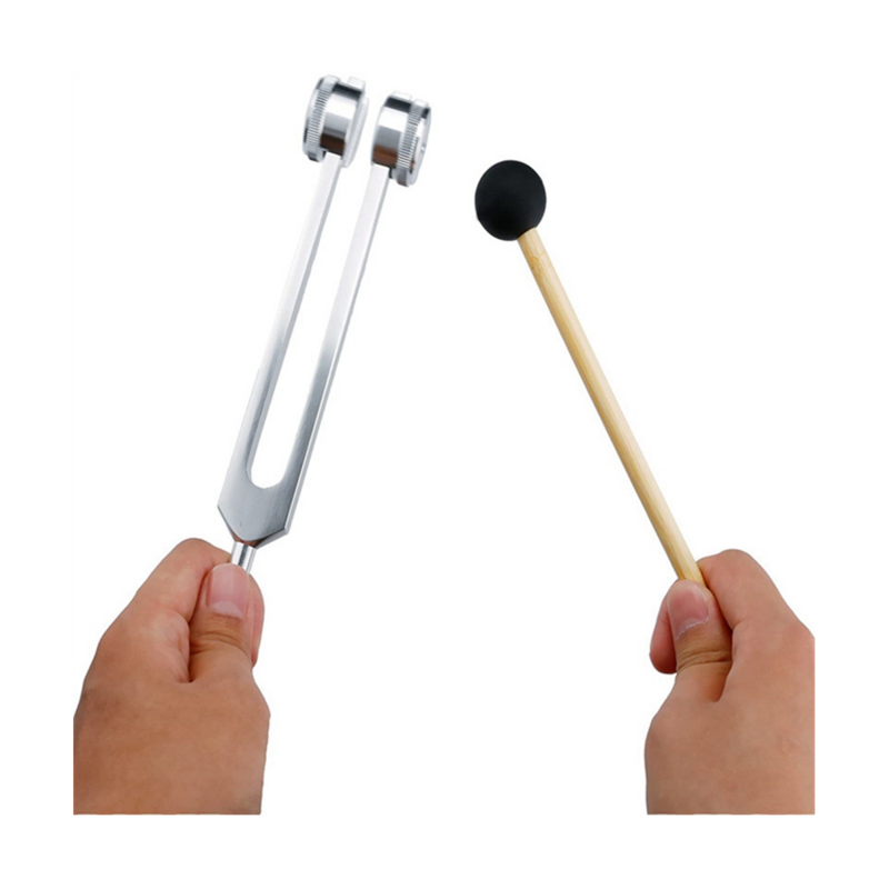 Baru 128 Hz garpu Tuning timbangan Bio akustik garpu Tuning untuk terapi 128 Hz akustik Slider garpu Tuning