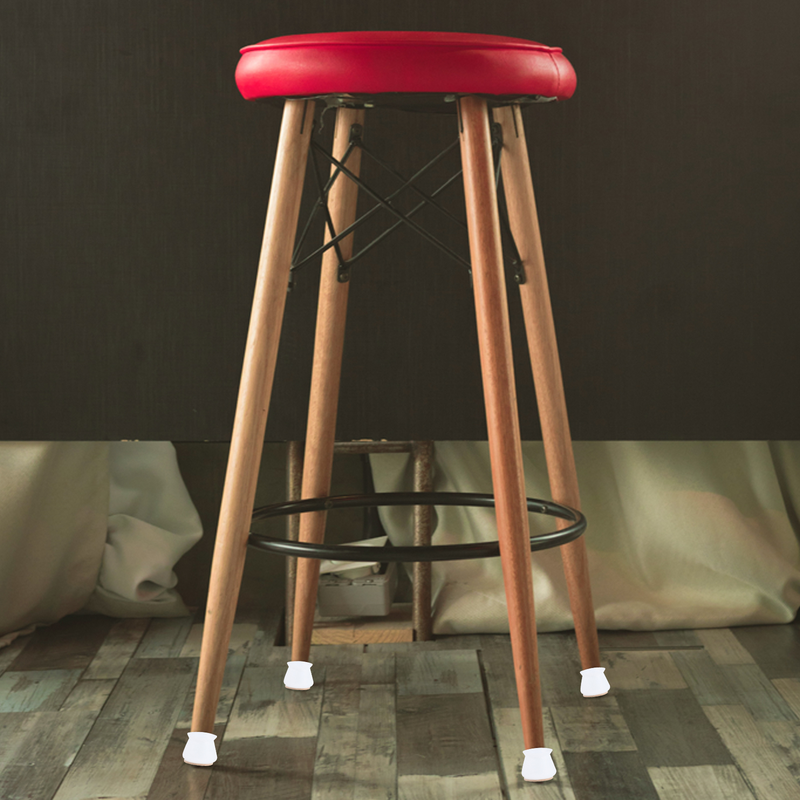 Juegos de patas de silicona para mesa y silla, funda de cojines, almohadilla gruesa resistente a la abrasión