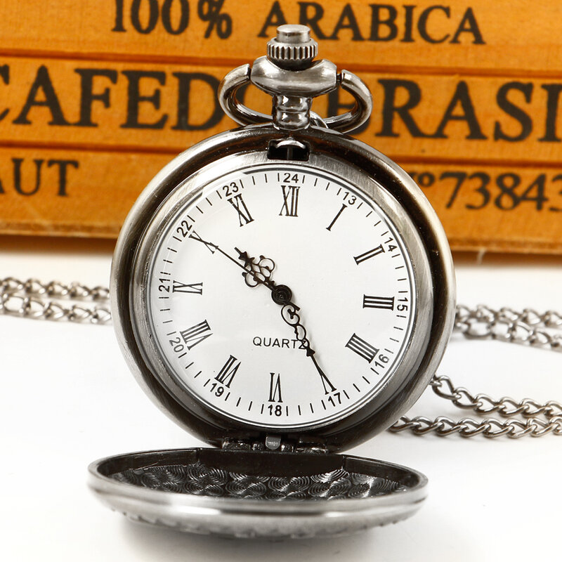 Wyjątkowo kreatywne słodkie zegarki kieszonkowe męskie kobiety naszyjnik Vintage kwarcowe kieszenie zegarek FOB zegar na prezent