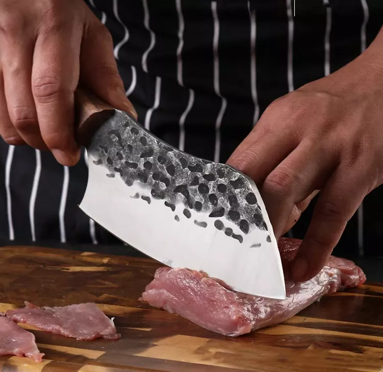 Faca de cozinha do agregado familiar faca de desossamento manual faca de corte forjado aço inoxidável faca do chef faca de açougueiro faca de cozinha senhora faca de cozinha
