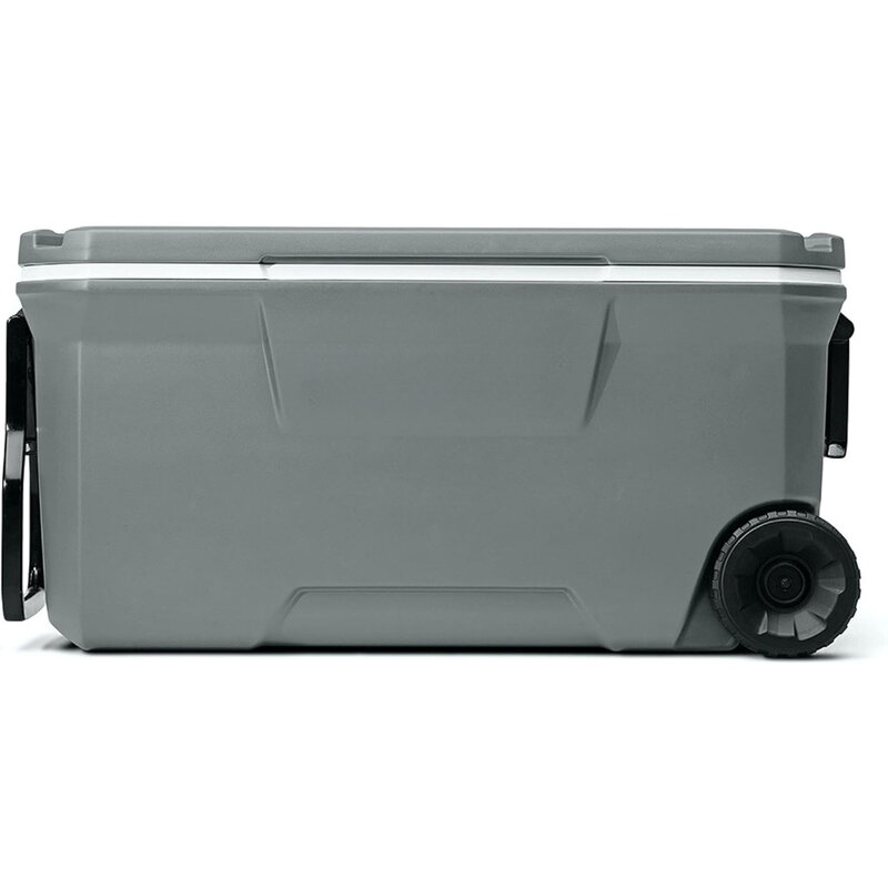 Cooler Insulated Portable with Heavy Duty Wheels, Leak-Proof Wheeled Cooler with 100+ Can Capacity, ‎100 QT Cooler, Neveras