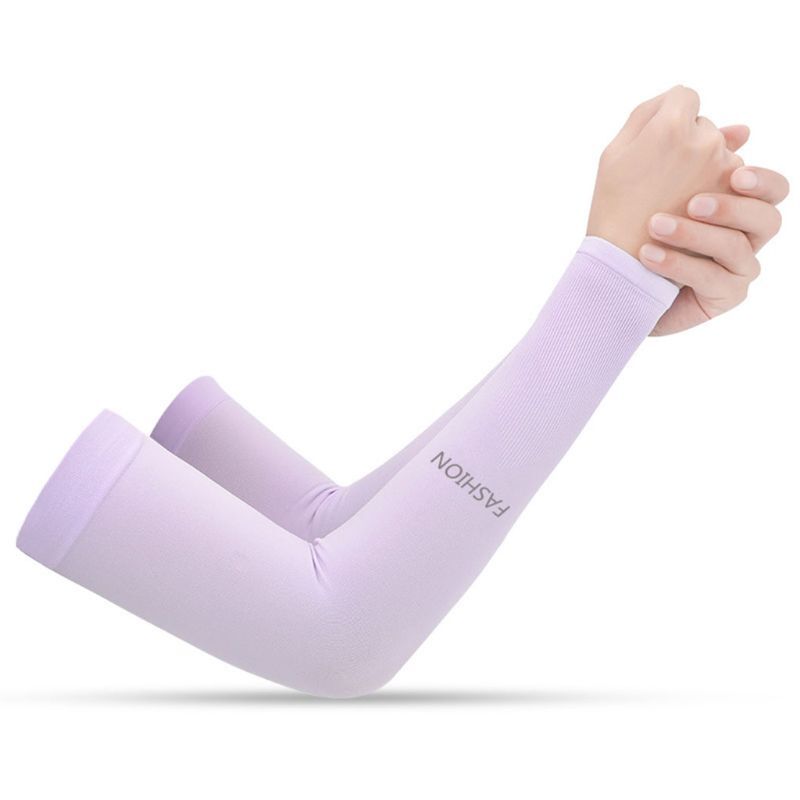 Donna Uomo UV per protezione, maniche braccioli, compressione, protezione solare, copertura lunga