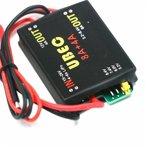 4S-6S 15-26V UBEC-8A BEC DUAL UBEC 8A+4A 5.2V/6.0V/7.4V/8.4V Servo Separate Power Supply RC Car Fix-Wing Airplane Robot Arm