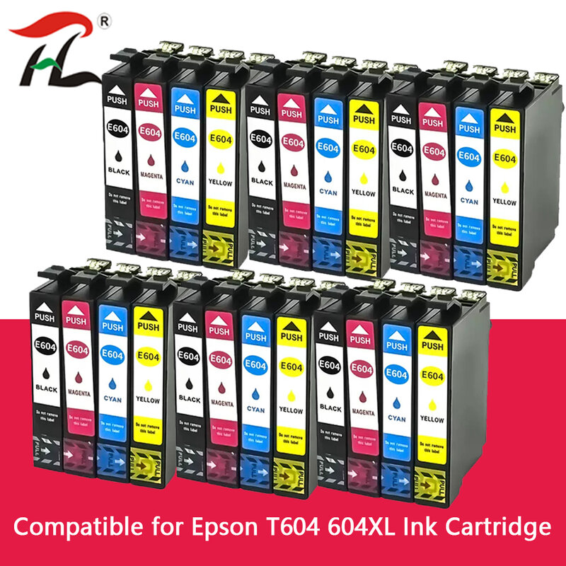 EPson 604/XP-2200/XP-2205/XP-3200/ XP-3205と互換性のあるカラーインクジェットカートリッジ,604xl t604xl t604 xl XP-4200