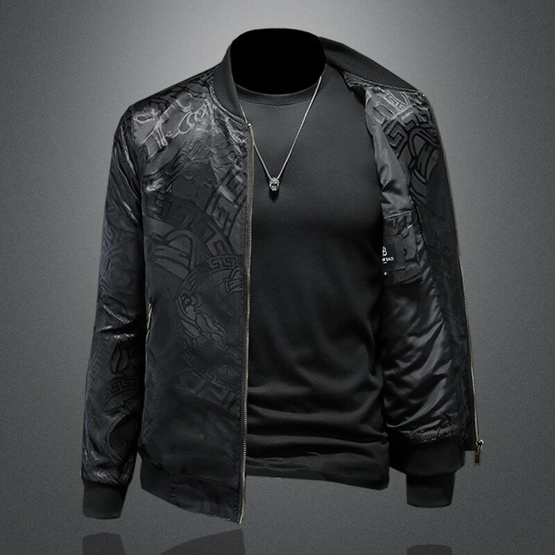 New men's korean fashion  slim fit jacket leather jacket men's standing collar leather jacket Korean slim fit solid color coat