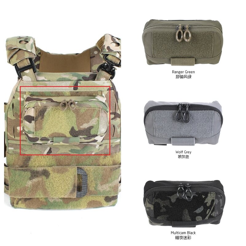 Tactical Hunting Vest Bag, Mapa MOLLE, Outdoor Peito Pendurado Bolsa, Estender Diversos Bag, LV119 JPC2.0