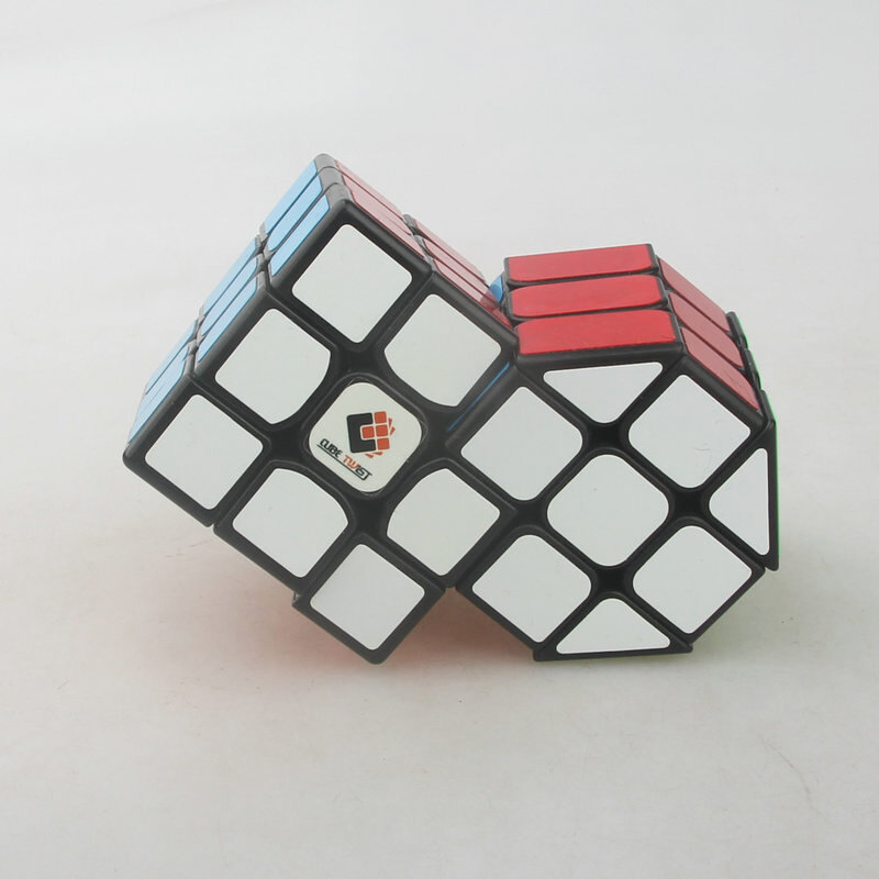 Cubo mágico de 3x3 para niños, juguete de rompecabezas de 3x3x3, Cuadrado y Círculo, bandage colorido