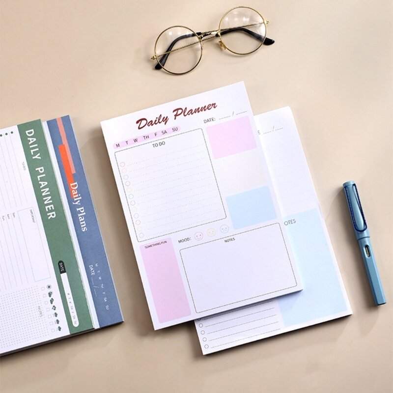 Tear-Off Pad Daily Calendar Pad Schedule Planner Daily Organisers Dropship