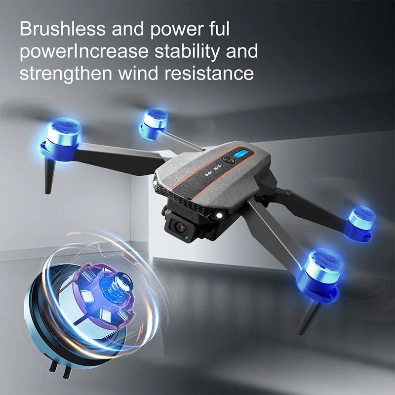 S91 Evo Drone HD Dual Camera Remote Switching Optical Flow Positioning Hovering Brushless Strong Power Resistance To Wind UAV