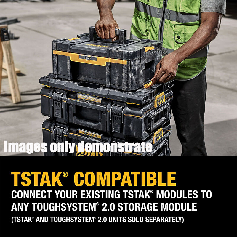 DEWALT TOUGHSYSTEM 2.0 Tool Storage Adaptor, Connecting DEWALT TOUGHSYSTEM 2.0 Products to DEWALT TSTAK (DWST08017)