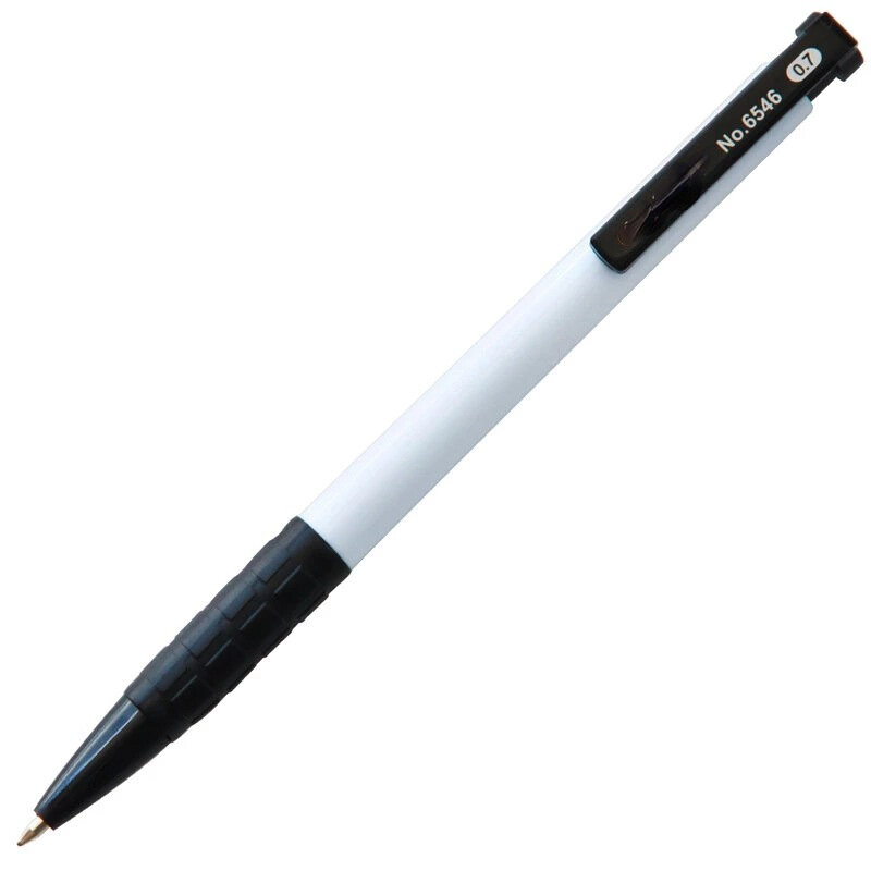 6546 długopis biurowy niebieski długopis studencki Atom długopis biurowy materiały biurowe 1 szt. Bez pudełka