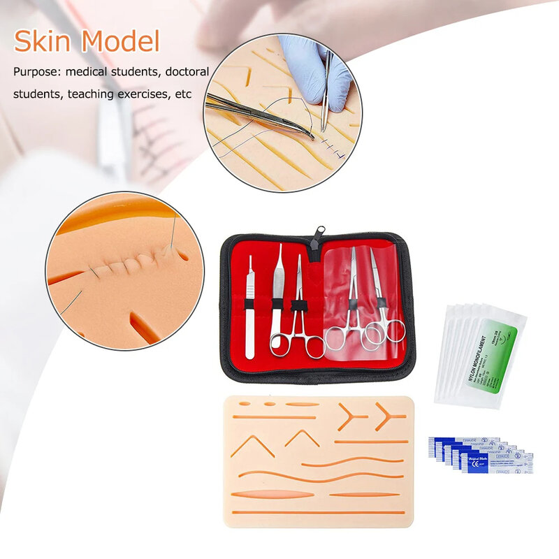 All-Inclusive zestaw do szycia do opracowywania i rafinacji technik szycia zestaw sutura medicina Kit de sutura costura kit de seam