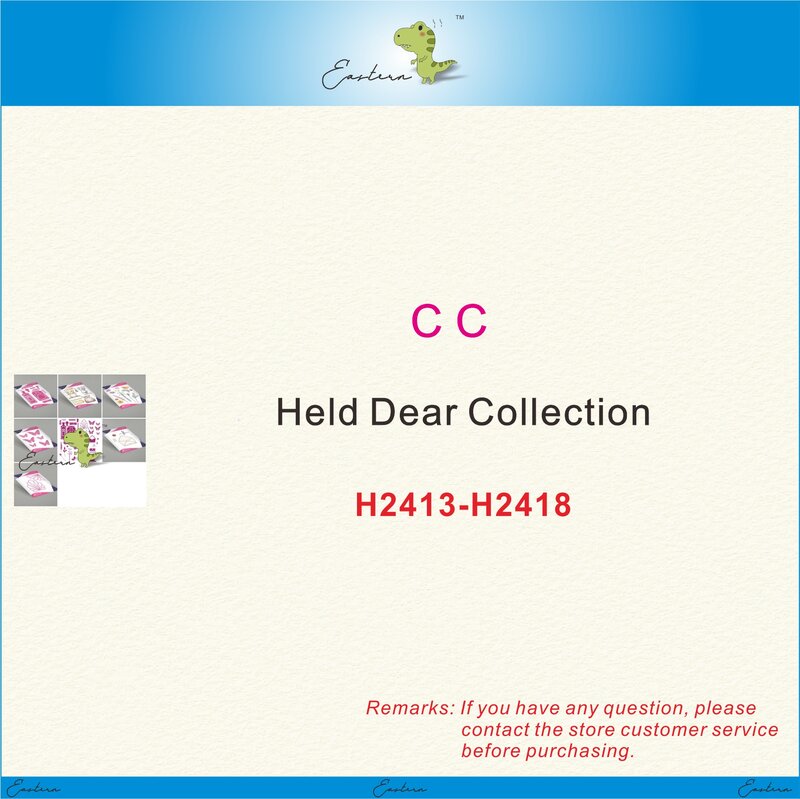 Held Dear Collection-troqueles de corte de metal para manualidades, moldes de bricolaje para álbum de recortes, fabricación de papel, hoja impresa, 2024