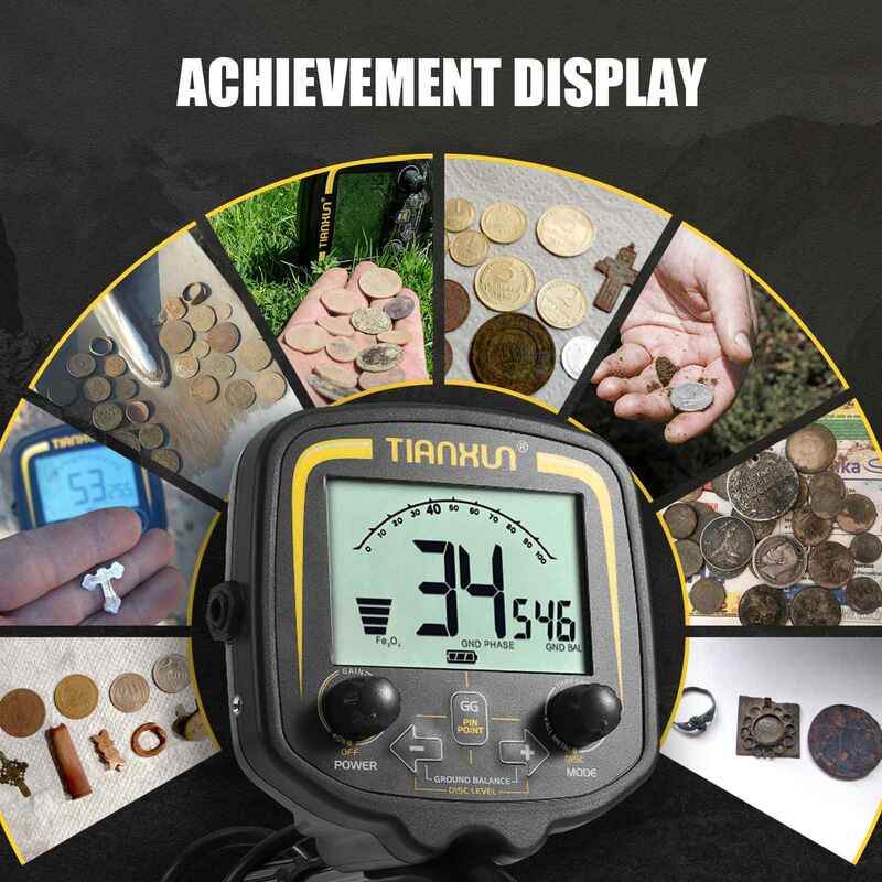 Profesjonalny wykrywacz metali TX-850 Wysokowydajny podziemny poszukiwacz skarbów TX850 Wyświetlacz LCD Super stabilne tryby