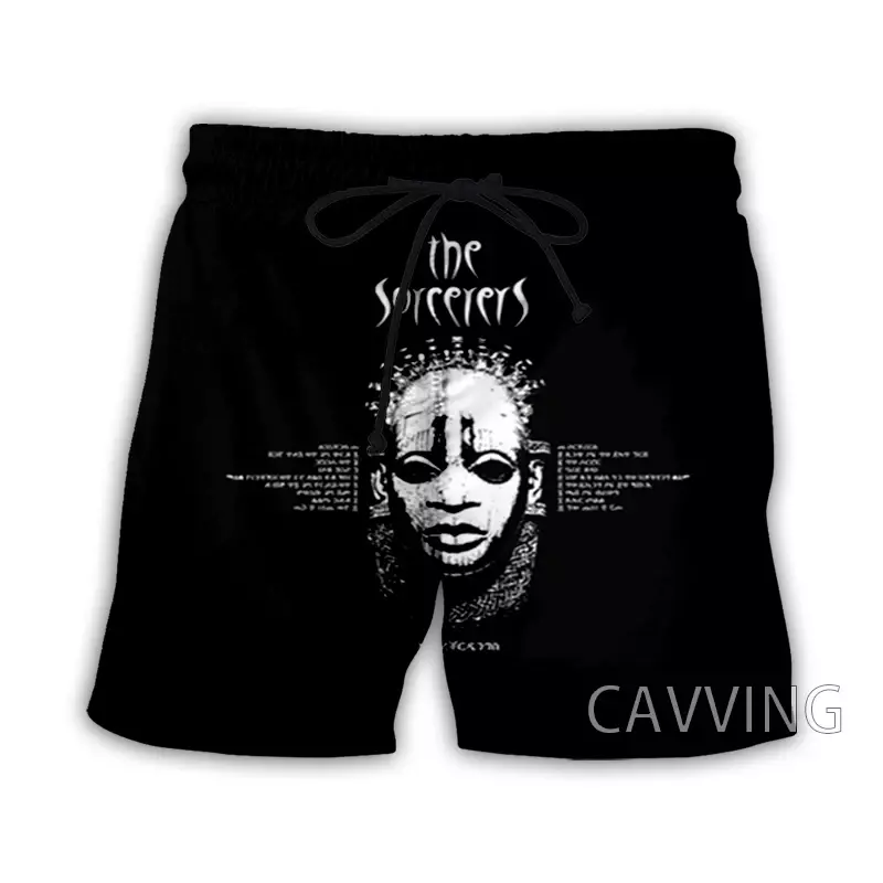 CAVVING-pantalones cortos de playa con estampado 3D para hombre y mujer, ropa de calle informal de secado rápido, para verano