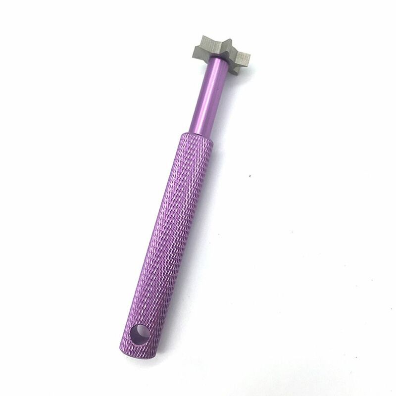 Клиновидный инструмент для заточки клюшек, нескользящая прочная точилка для клюшек и гольфа, 6 цветов, для чистки