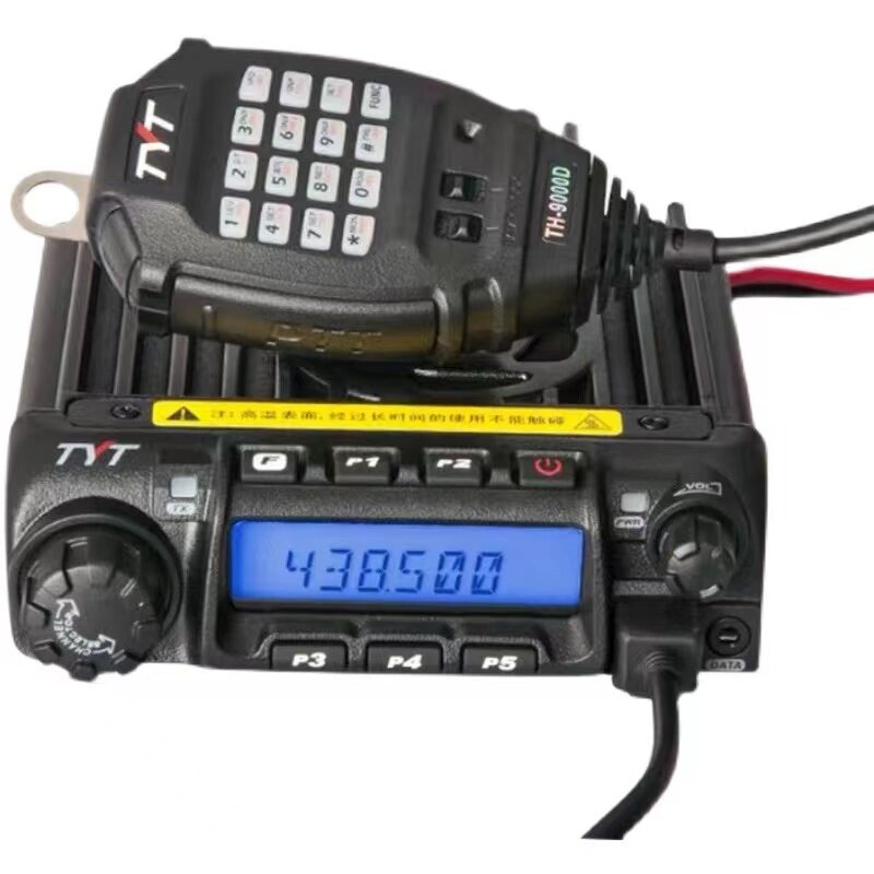TYT TH-9000D PLUS Radio seluler, pemancar Mono/Band tunggal kekuatan tinggi 65W 200 saluran Radio seluler 136-174MHz