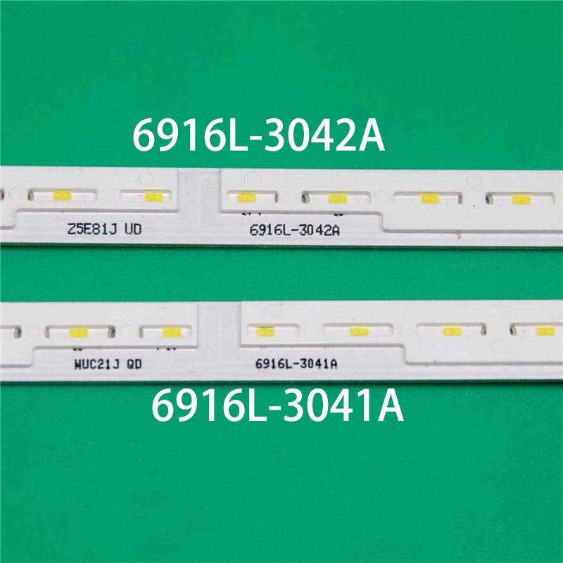 Strip lampu latar LED untuk LG Bars 60UJ7220 60UJ7240 60UJ7250 bar 60 "V17 UJ7500 3041 REV2.0 1 L/tipe-r Type