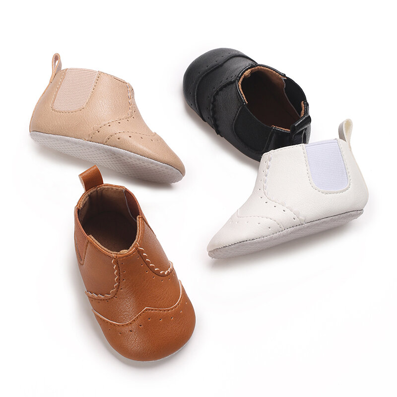 Moletons elegantes e confortáveis para bebês, Sapatos de sola macia, Caminhadas internas e externas