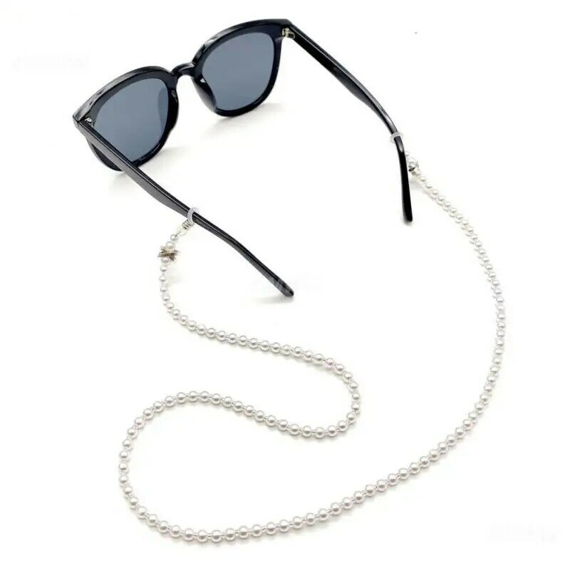 New Fashion Eyeglasses Chain For Women Pearl Beaded Mask Anti-lost Lanyard Chain Necklace Glasses Holder Mask Chain